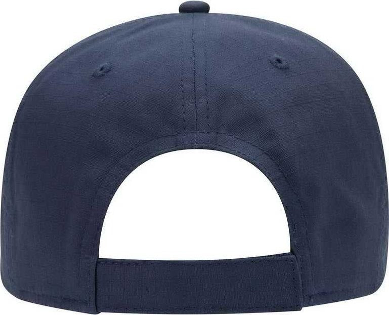 OTTO 19-1266 6 Panel Low Profile Baseball Cap - Navy - HIT a Double - 1