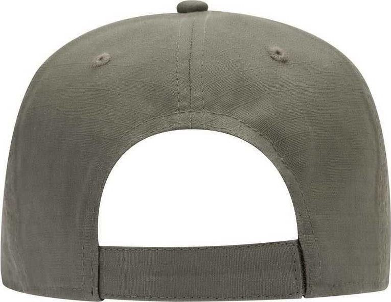 OTTO 19-1266 6 Panel Low Profile Baseball Cap - Dark Olive Green - HIT a Double - 2