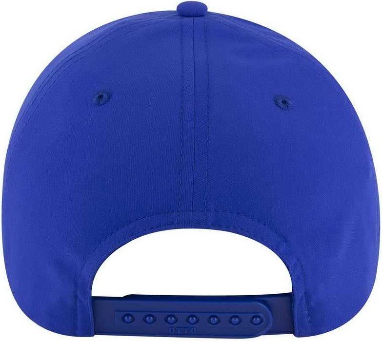 OTTO 19-1319 6 Panel Low Profile Style Baseball Cap - Royal - HIT a Double - 2