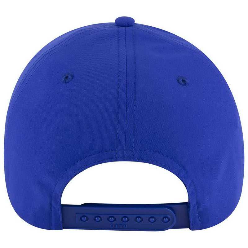 OTTO 19-1319 6 Panel Low Profile Style Baseball Cap - Royal - HIT a Double - 1