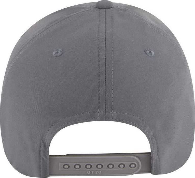 OTTO 19-1319 6 Panel Low Profile Style Baseball Cap - Charcoal Gray - HIT a Double - 2