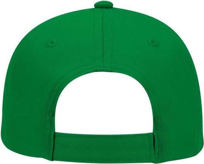 OTTO 19-536 Cotton Twill Low Profile Pro Style Cap with 6 Embroidered Eyelets - Kelly - HIT a Double - 2