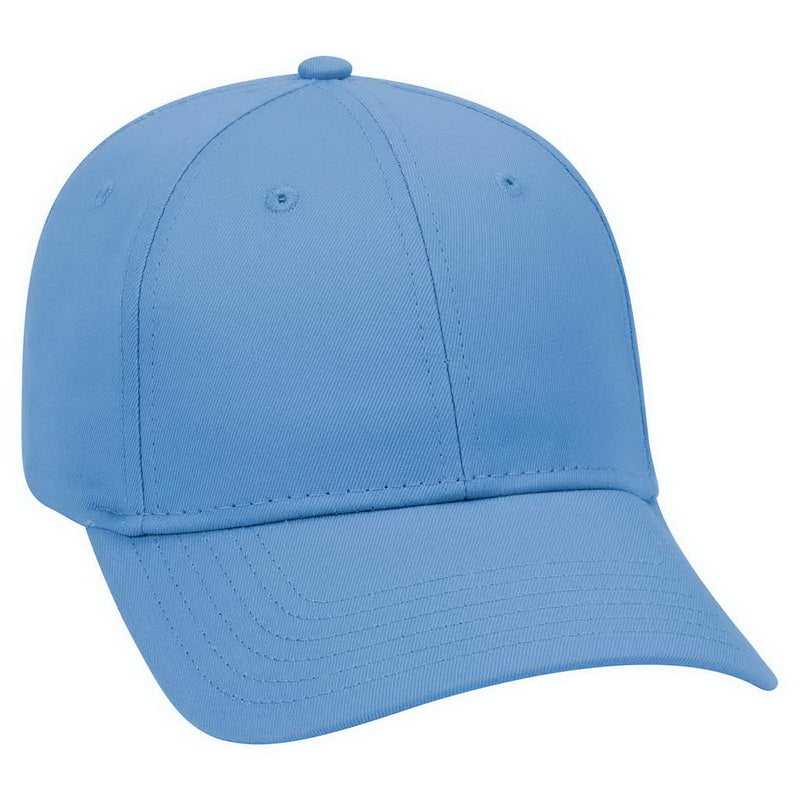 OTTO 19-536 Cotton Twill Low Profile Pro Style Cap with 6 Embroidered Eyelets - C Olive Blue - HIT a Double - 1