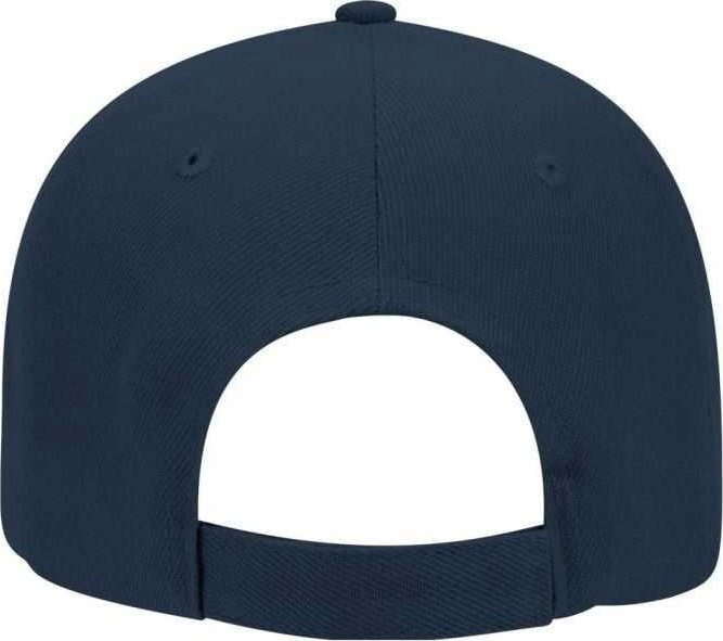 OTTO 19-609 Alternative Wool Blend Low Profile Pro Style Cap - Navy - HIT a Double - 2