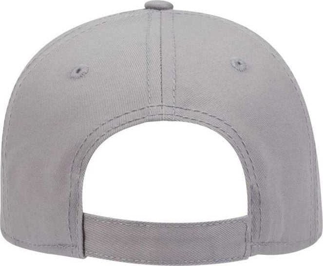 OTTO 19-768 Superior Cotton Twill Low Profile Pro Style Cap - Gray - HIT a Double - 2