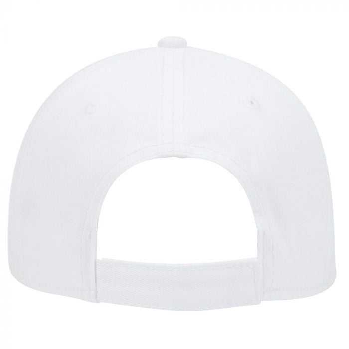 OTTO 19-768 Superior Cotton Twill Low Profile Pro Style Cap - White - HIT a Double - 1