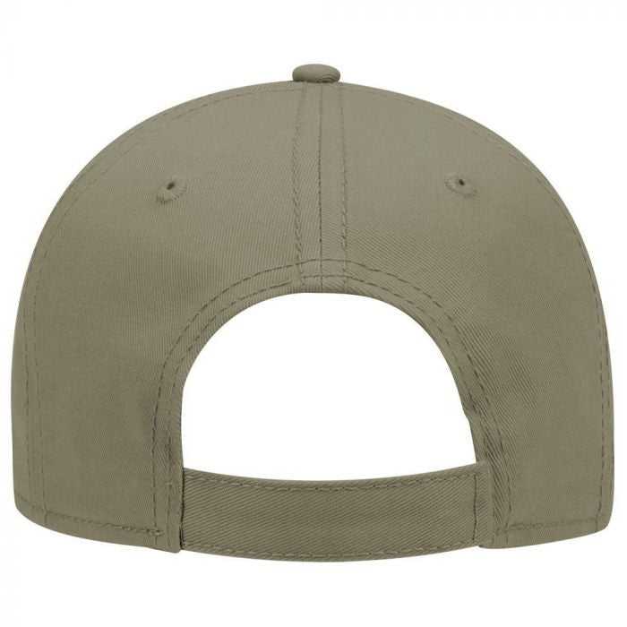 OTTO 19-768 Superior Cotton Twill Low Profile Pro Style Cap - Olive Green - HIT a Double - 2