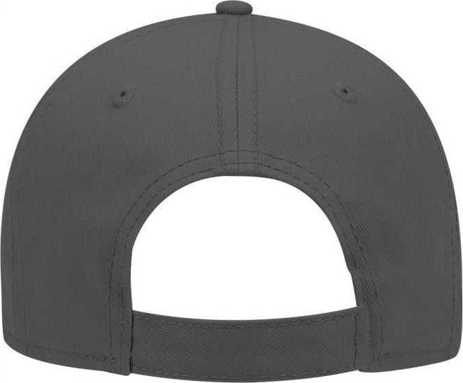 OTTO 19-768 Superior Cotton Twill Low Profile Pro Style Cap - Charcoal Gray - HIT a Double - 2