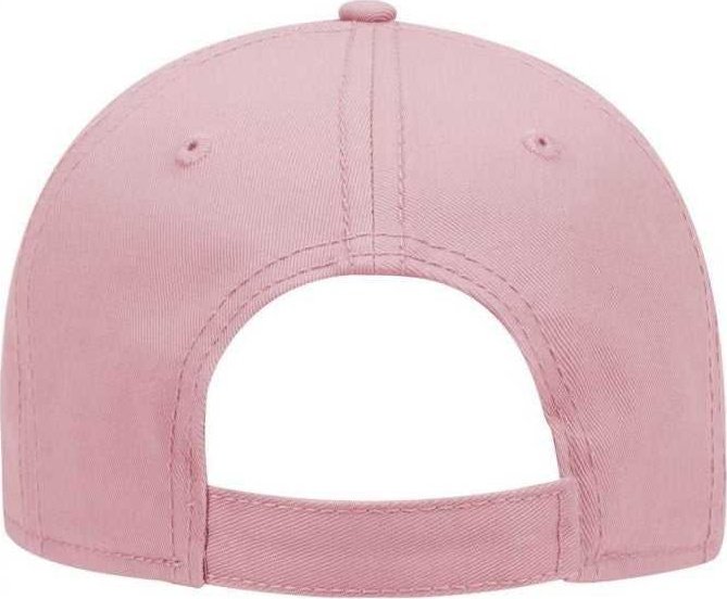 OTTO 19-768 Superior Cotton Twill Low Profile Pro Style Cap - Pink - HIT a Double - 2