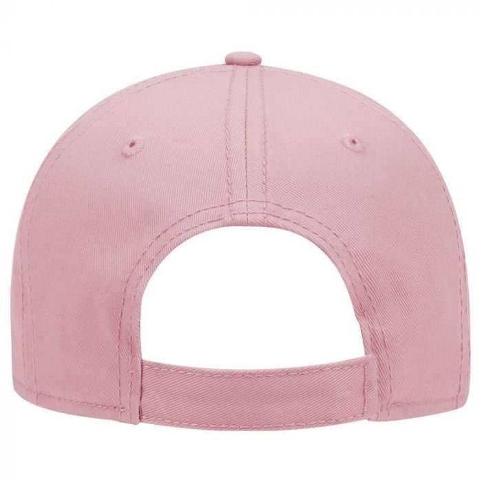 OTTO 19-768 Superior Cotton Twill Low Profile Pro Style Cap - Pink - HIT a Double - 1
