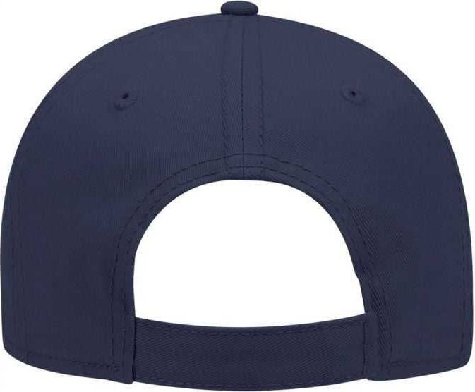 OTTO 19-768 Superior Cotton Twill Low Profile Pro Style Cap - Navy Blue - HIT a Double - 2