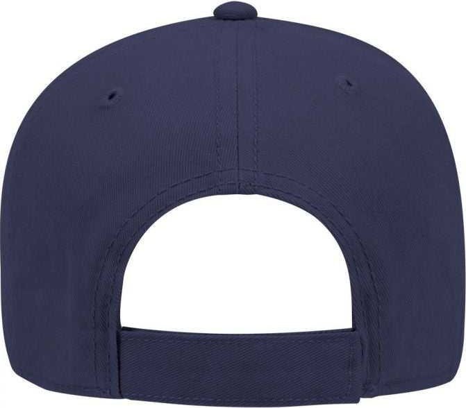 OTTO 19-860 Ultra Soft Superior Brushed Cotton Twill Low Profile Pro Style Cap - Navy - HIT a Double - 1