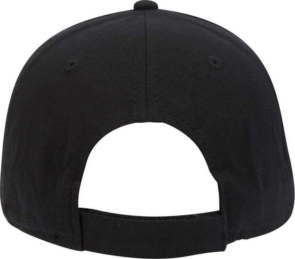 OTTO 19-922 Jersey Knit Low Profile Pro Style Cap - Black - HIT a Double - 1