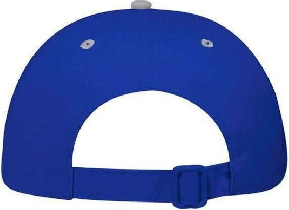 OTTO 25-023 Brushed Cotton Twill Sport Low Profile Pro Style Cap - Gray Royal - HIT a Double - 2