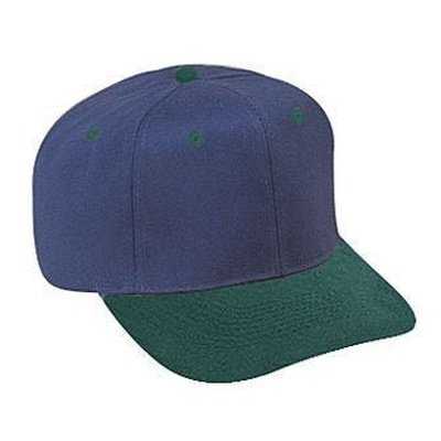 OTTO 27-015 Brushed Cotton Twill Pro Style Structured Firm Front Panel Cap - Dark Green Navy - HIT a Double - 1