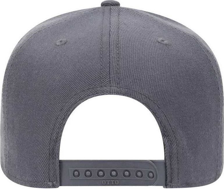 OTTO 27-210 Wool Pro Style Cap - Charcoal Gray - HIT a Double - 1