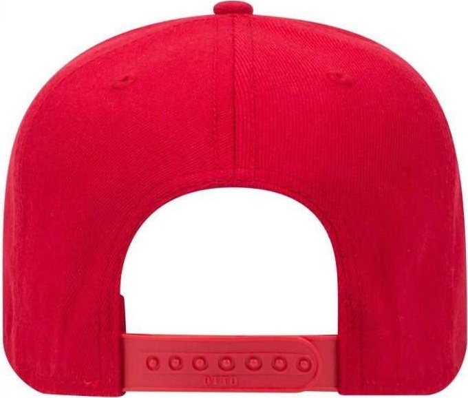 OTTO 27-210 Wool Pro Style Cap - Red - HIT a Double - 2