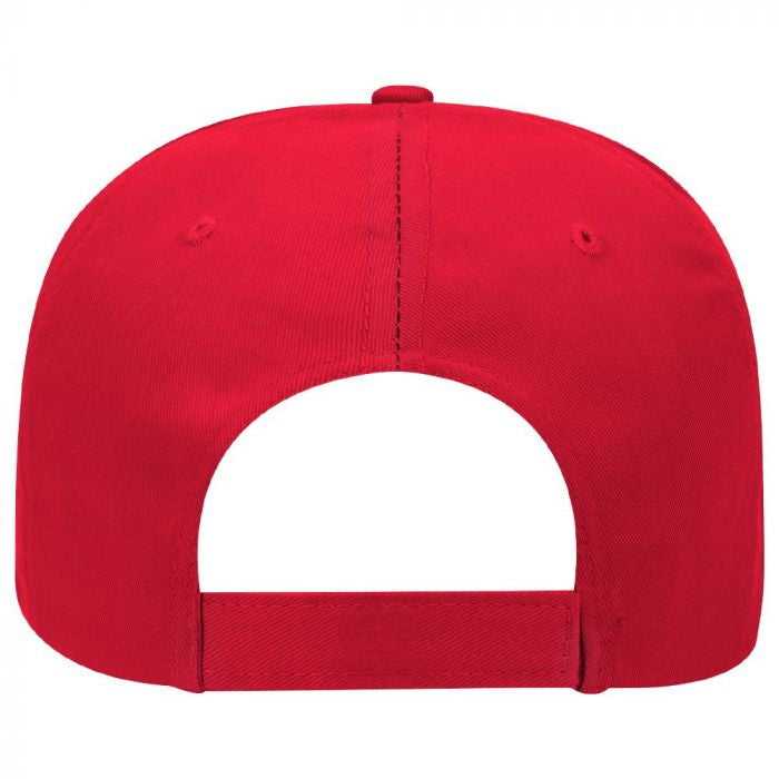 OTTO 31-1060 Promo Cotton Twill Pro Style Cap - Red - HIT a Double - 2