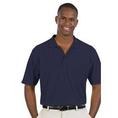 OTTO 601-103 Men&#39;s 5.6 oz. Pique Knit Sport Shirts - Navy - HIT a Double - 1