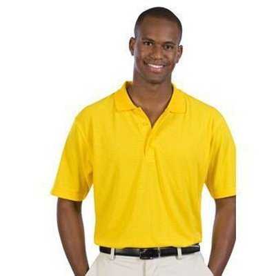 OTTO 601-103 Men&#39;s 5.6 oz. Pique Knit Sport Shirts - Yellow - HIT a Double - 1
