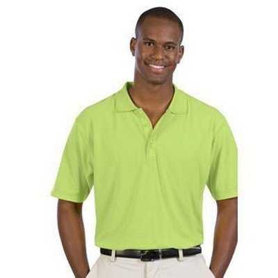 OTTO 601-103 Men&#39;s 5.6 oz. Pique Knit Sport Shirts - Lime - HIT a Double - 1