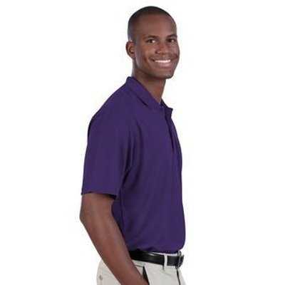 OTTO 601-104 Men&#39;s 5.0 oz. Cool Comfort Mesh Sport Shirts - Purple - HIT a Double - 2