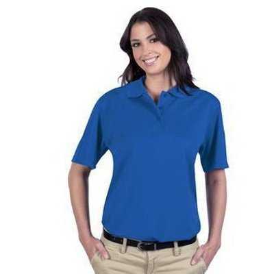 OTTO 602-104 Ladies&#39; 5.0 oz. Cool Comfort Mesh Sport Shirts - Royal - HIT a Double - 1
