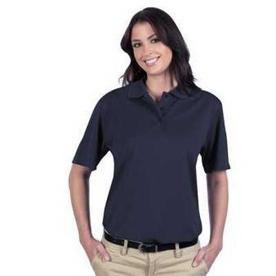 OTTO 602-104 Ladies&#39; 5.0 oz. Cool Comfort Mesh Sport Shirts - Navy - HIT a Double - 1