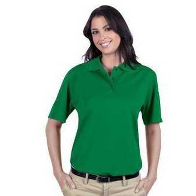 OTTO 602-104 Ladies&#39; 5.0 oz. Cool Comfort Mesh Sport Shirts - Kelly - HIT a Double - 1