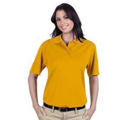 OTTO 602-104 Ladies&#39; 5.0 oz. Cool Comfort Mesh Sport Shirts - Gold - HIT a Double - 1