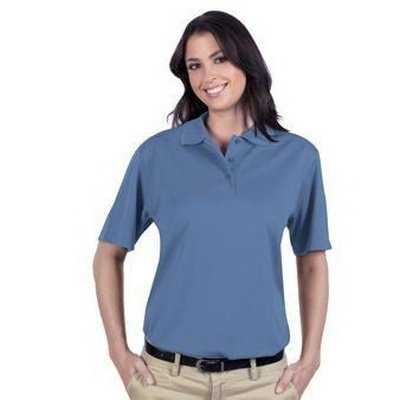 OTTO 602-104 Ladies&#39; 5.0 oz. Cool Comfort Mesh Sport Shirts - Blueberry - HIT a Double - 1