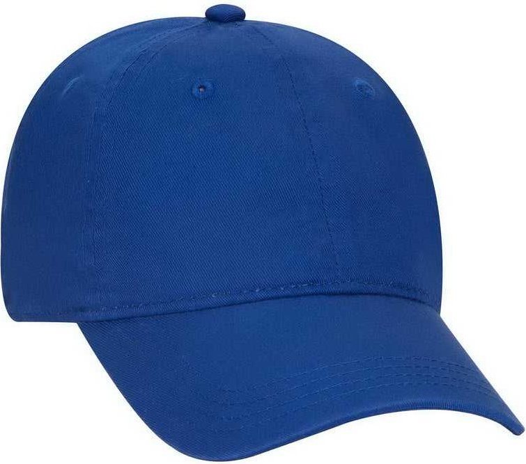 OTTO 64-1290 Youth 6 Panel Low Profile Dad Hat - Royal - HIT a Double - 1