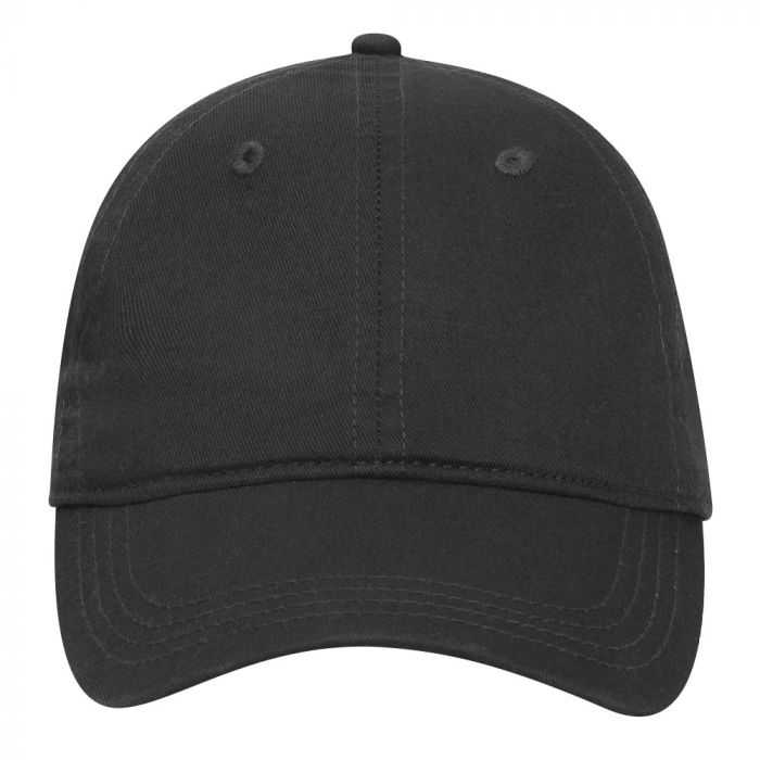 OTTO 64-1290 Youth 6 Panel Low Profile Dad Hat - Black - HIT a Double - 1