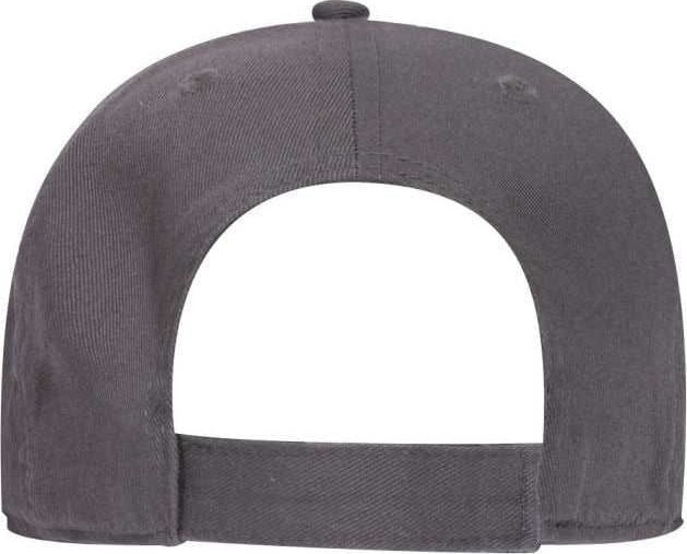 OTTO 64-1290 Youth 6 Panel Low Profile Dad Hat - Charcoal Gray - HIT a Double - 2