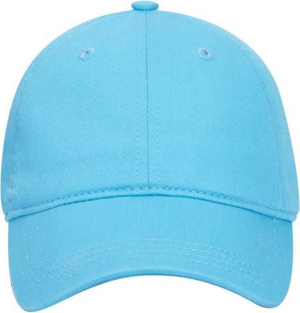 OTTO 64-1290 Youth 6 Panel Low Profile Dad Hat - Aqua - HIT a Double - 1