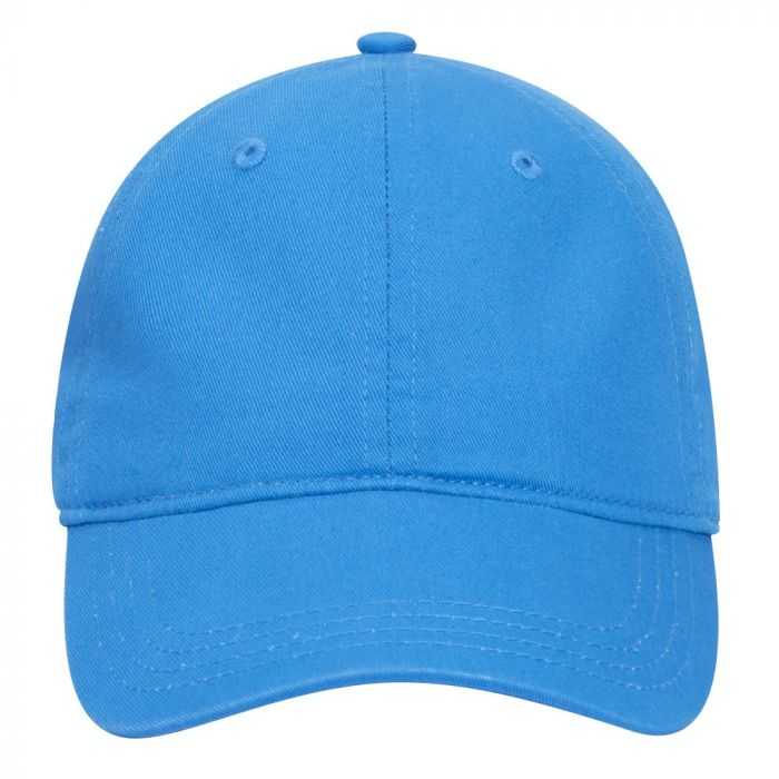 OTTO 64-1290 Youth 6 Panel Low Profile Dad Hat - Lake Blue - HIT a Double - 2