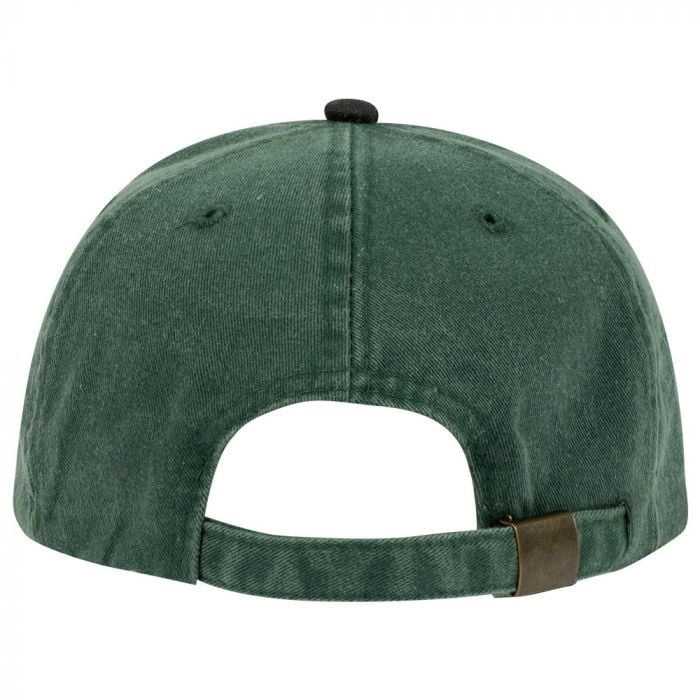 OTTO 64-219 Youth 6 Panel Low Profile Dad Cap - Navy Dark Green - HIT a Double - 1