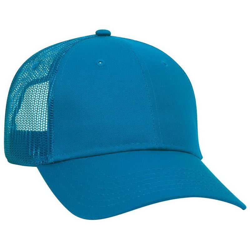 OTTO 65-1291 Youth 6 Panel Low Profile Baseball Cap - Lake Blue - HIT a Double - 1