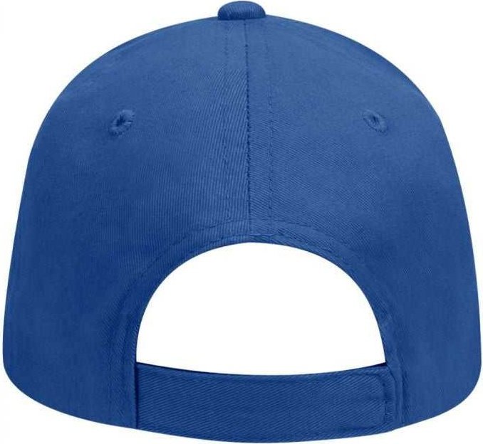 OTTO 65-758 Youth Brushed Cotton Twill Low Profile Pro Style Cap - Royal - HIT a Double - 2