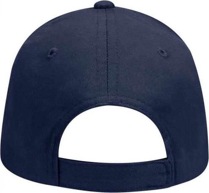 OTTO 65-758 Youth Brushed Cotton Twill Low Profile Pro Style Cap - Navy - HIT a Double - 2