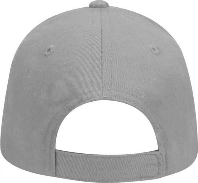 OTTO 65-758 Youth Brushed Cotton Twill Low Profile Pro Style Cap - Gray - HIT a Double - 2