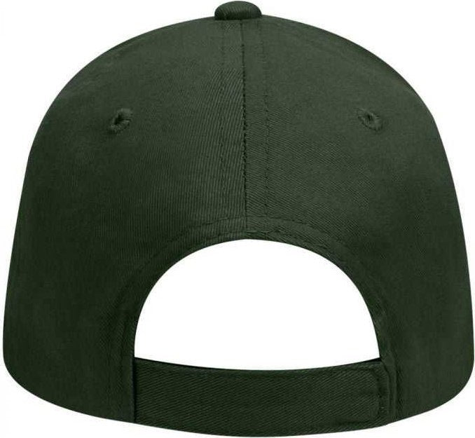 OTTO 65-758 Youth Brushed Cotton Twill Low Profile Pro Style Cap - Dark Green - HIT a Double - 2