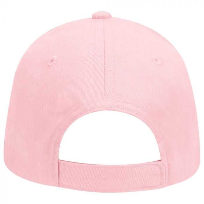 OTTO 65-758 Youth Brushed Cotton Twill Low Profile Pro Style Cap - Pink - HIT a Double - 1