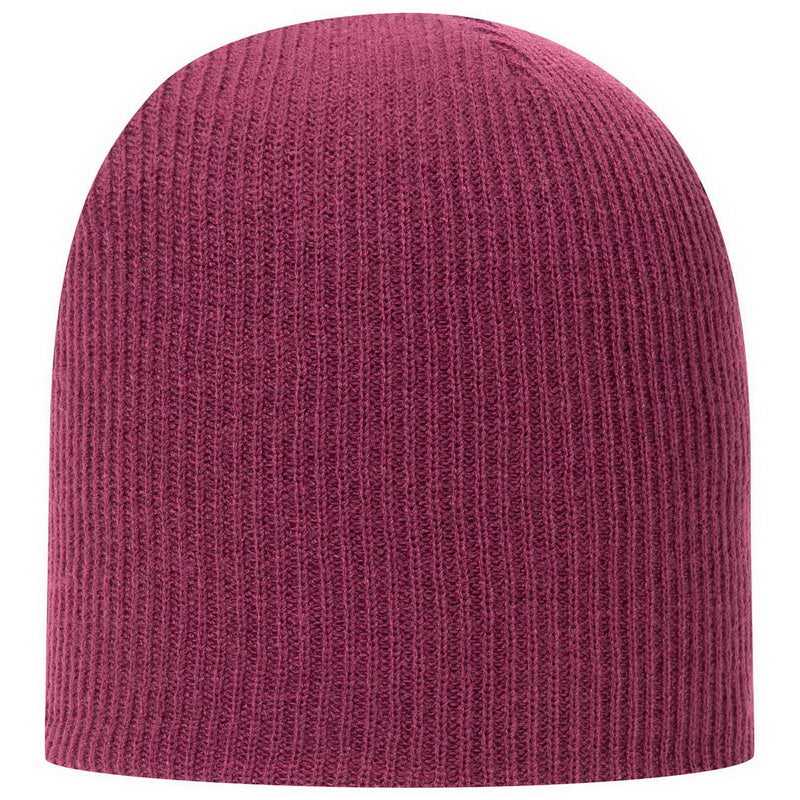 OTTO 82-1173 Super Soft Acrylic Knit Beanie - Maroon - HIT a Double - 1
