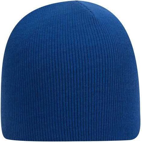 OTTO 82-480 12&quot; Classic Knit Beanie w/ Cuff - Royal - HIT a Double - 1