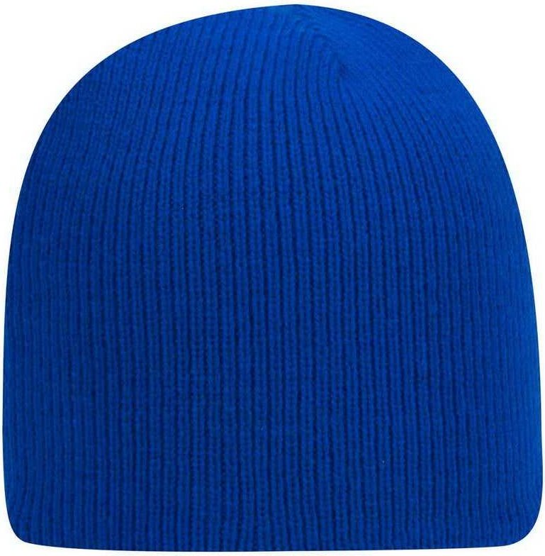 OTTO 82-970 100% Acrylic Knit Beanie 8 1/2&quot; - Royal - HIT a Double - 1