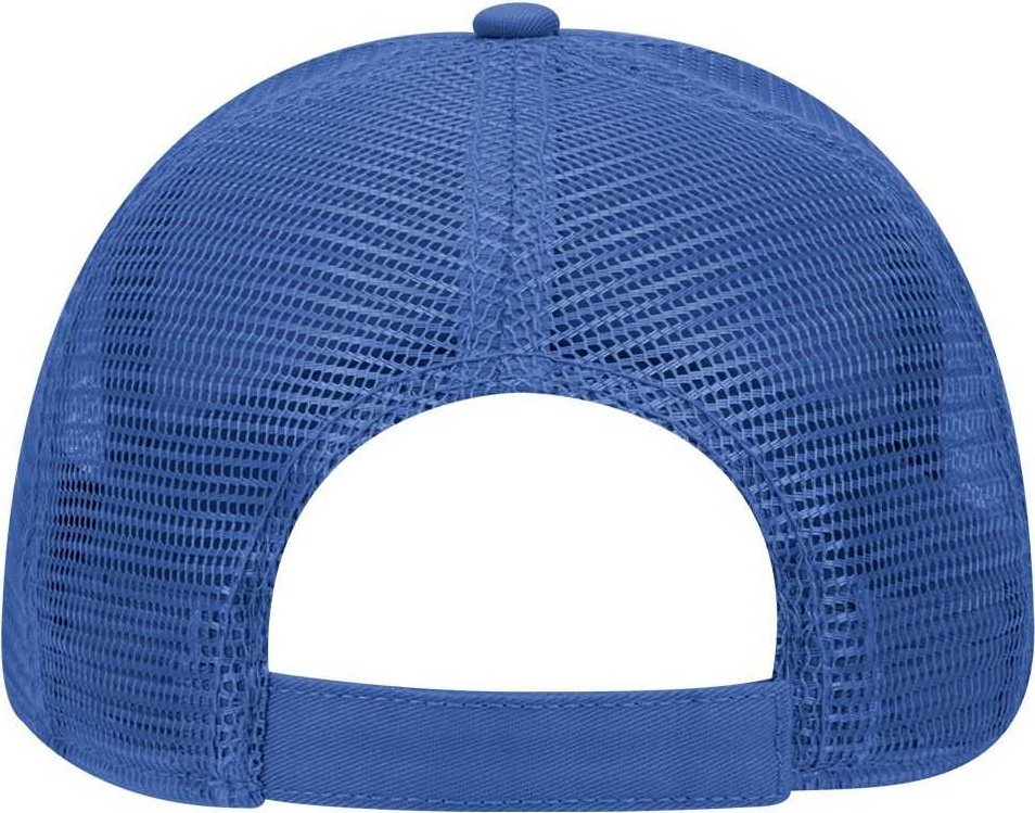 OTTO 83-942 Superior Cotton Twill Low Profile Pro Style Mesh Back Cap - Royal - HIT a Double - 2