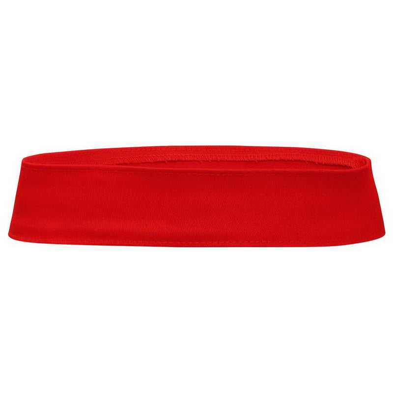 OTTO 92-1097 Stretchable Cotton Twill Hat Band - Red - HIT a Double - 1