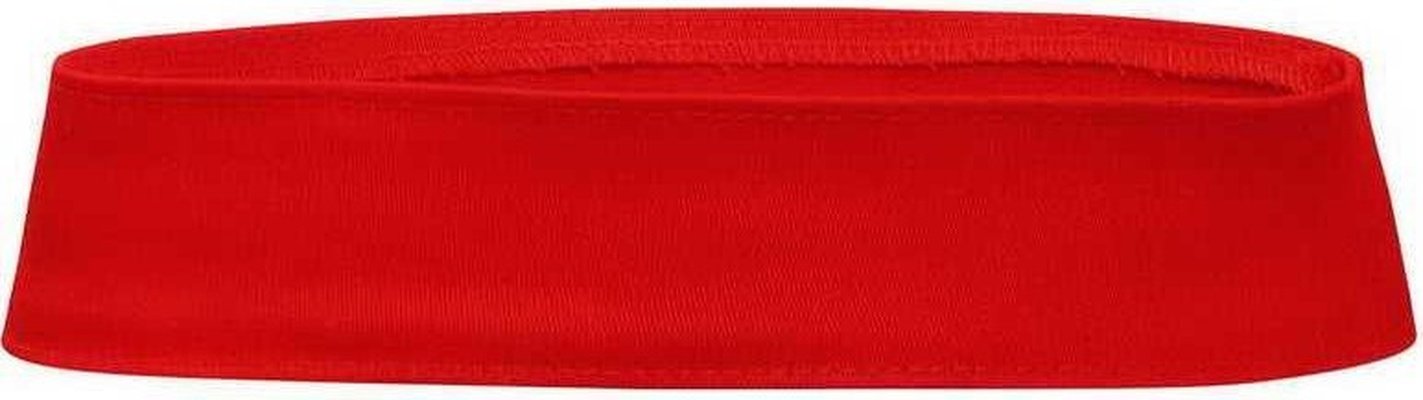 OTTO 92-1097 Stretchable Cotton Twill Hat Band - Red - HIT a Double - 1