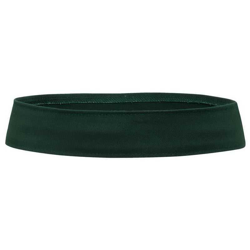 OTTO 92-1097 Stretchable Cotton Twill Hat Band - Dark Green - HIT a Double - 1